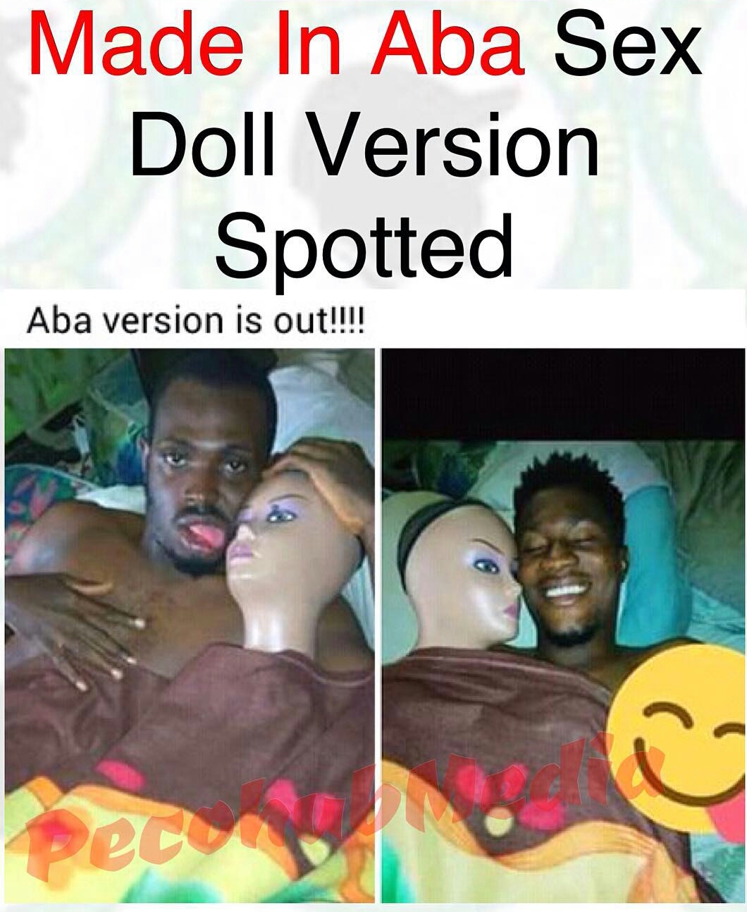 sex doll spotted