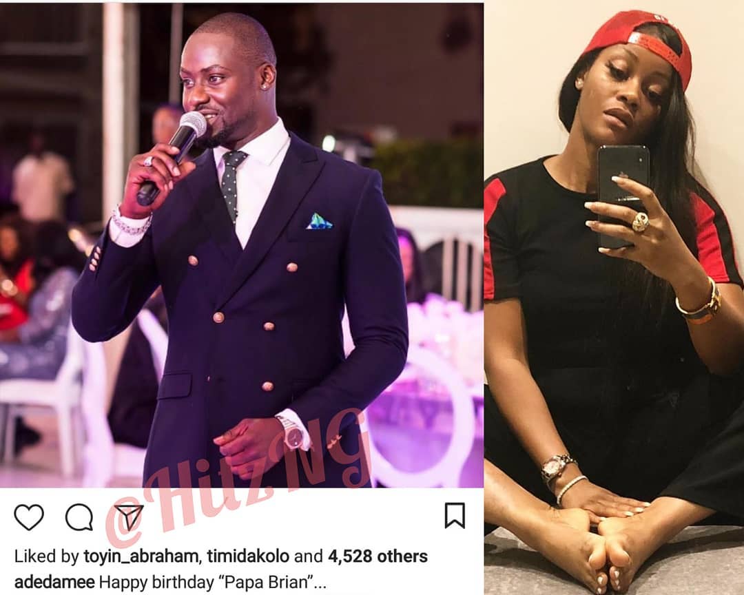 Actress Damilola Adegbite Wishes Her Ex Chris Attoh A Happy Birthday 