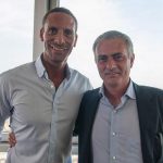 Rio Ferdinand and José Mourinho