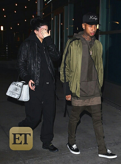 Tyga & Kylie Jenner Pictured Together Amid Cheating Rumors  (2)