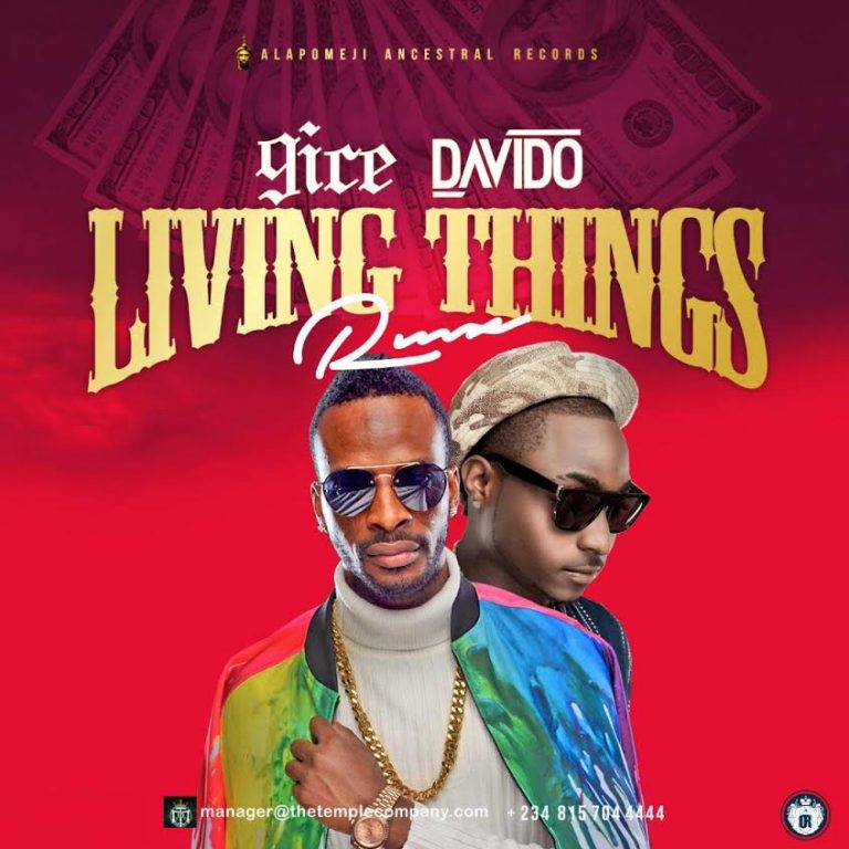 Download Music Mp3:- 9ice Ft Davido – Living Things (Remix)