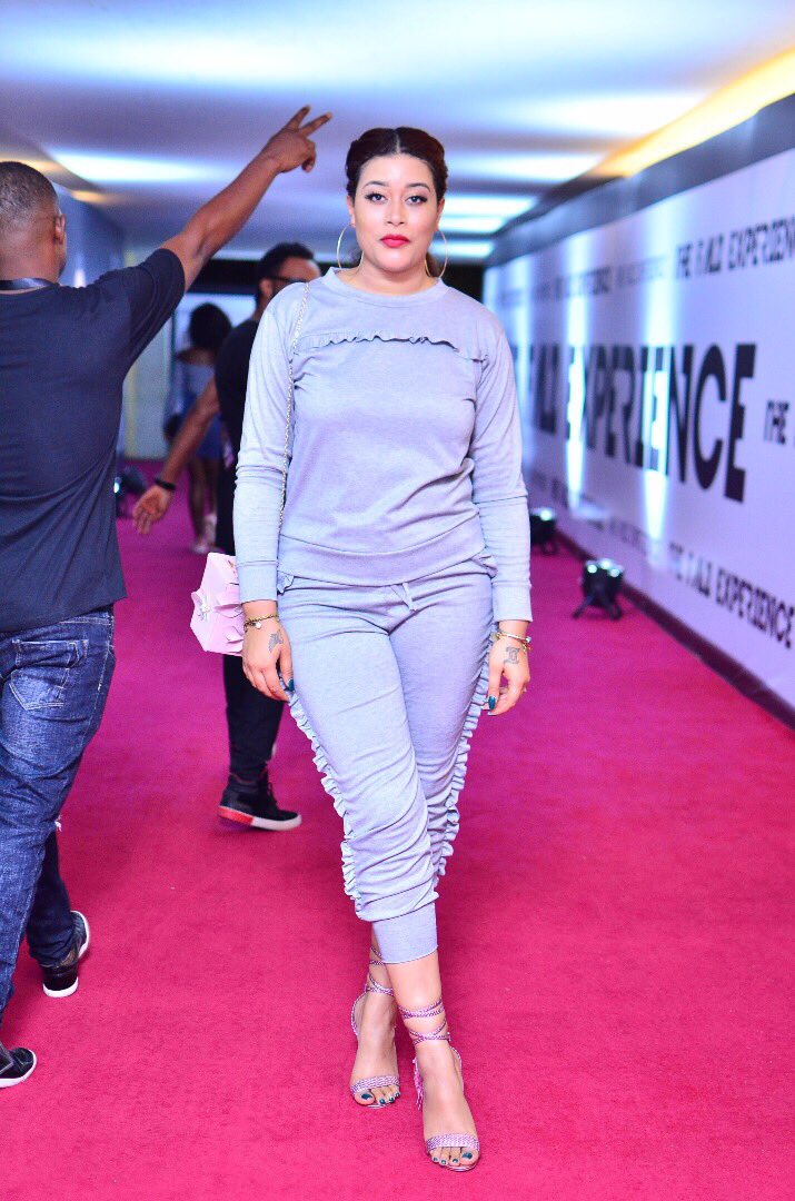 Nollywood actress, Adunni Ade pictured on the red carpet ...