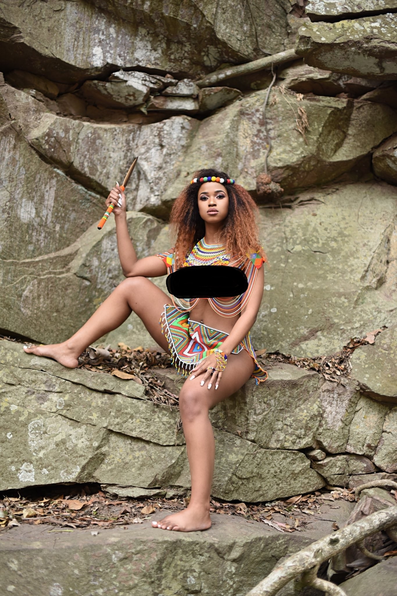 South African Lady Goes So Sexy To Celebrate Zulu Culture-7734