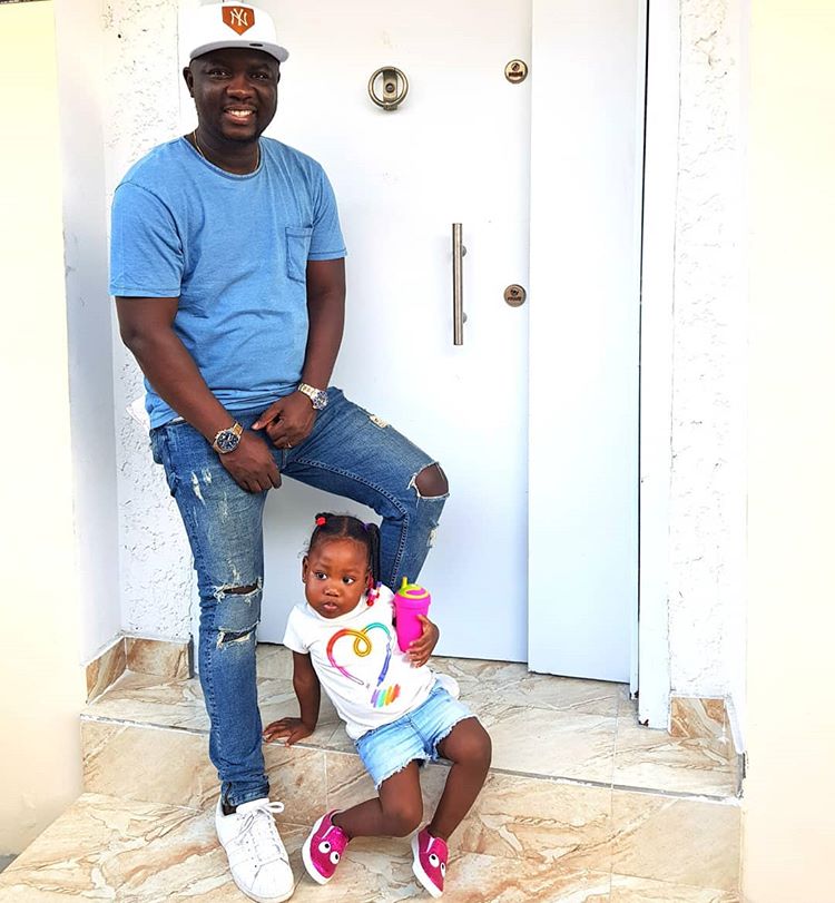 Adorable Photo Of Comedian Seyi Law And His Daughter