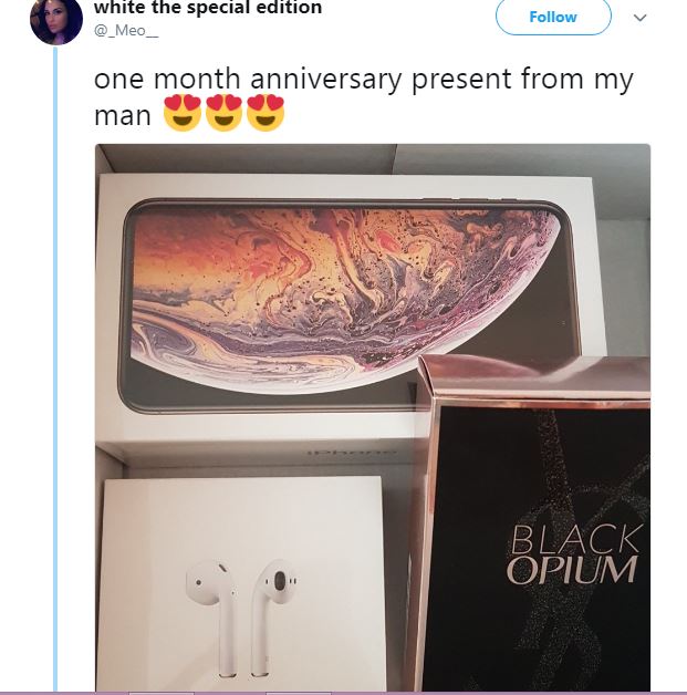 1 month dating anniversary gifts for her