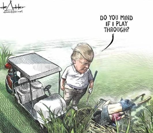 Canadian Cartoonist Loses Job After This Catoon Of Donald Trump Went Viral