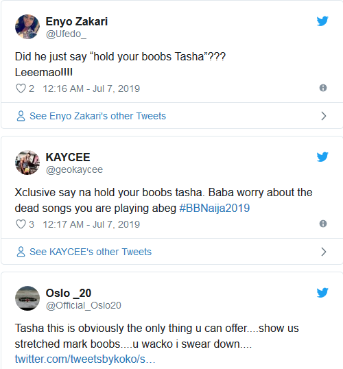 BBNaija: Tacha Suffers Nip Slip During Saturday Night Party (Photos) -  Celebrities - Nigeria