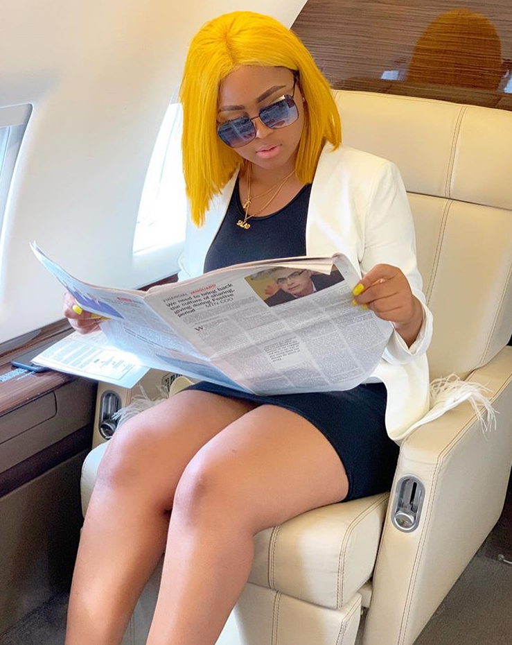 Teen Actress, Regina Daniels Squats As She Rocks Customized Super Eagles  Jersey - 9jaflaver