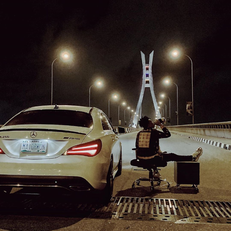 Singer Mayokun Takes His Brand New Gla 250 Amc Benz On A Date At Ikoyi Bridge 9jaflaver