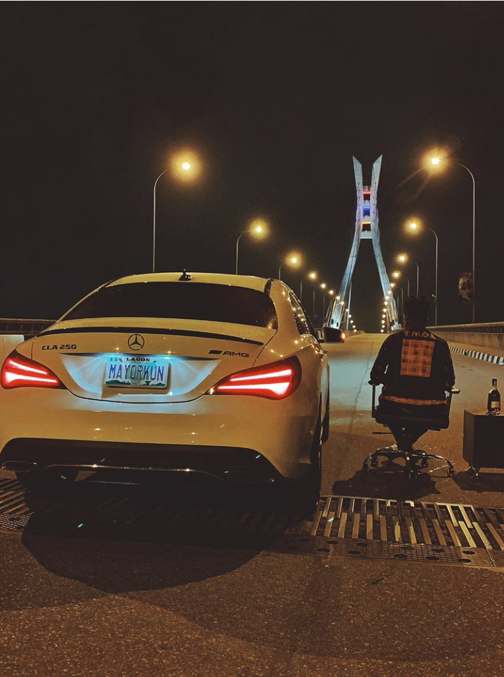 Singer Mayokun Takes His Brand New Gla 250 Amc Benz On A Date At Ikoyi Bridge The Genesis