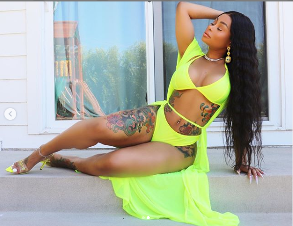 Blac Chyna Shows Off Her Stunning Look In New Photos.