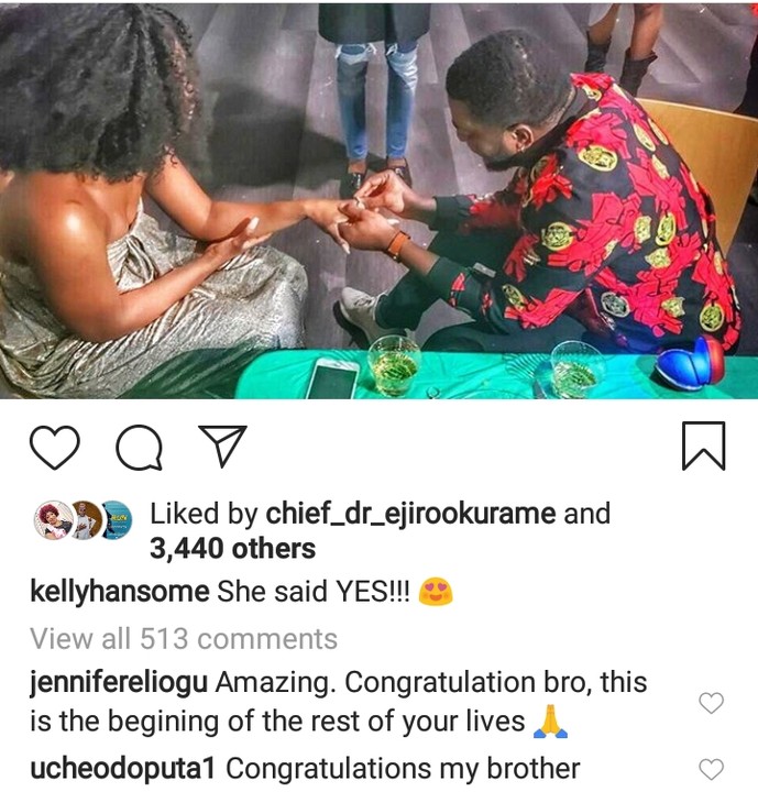 Yahooze Singer, Kelly Hansome Engaged (See Photos) 1