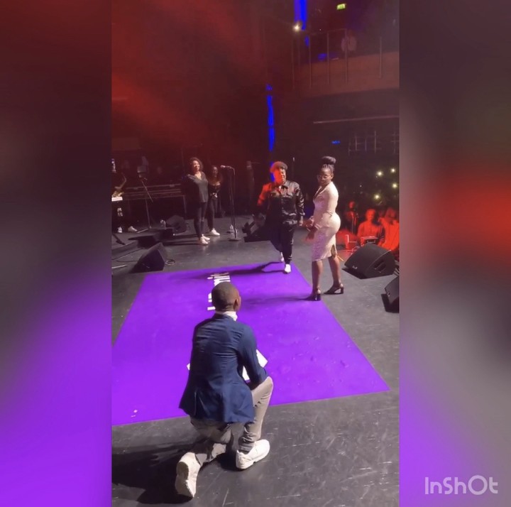Man Proposes To His Girlfriend At Teni’s Billionaire Concert In London (See Photo)