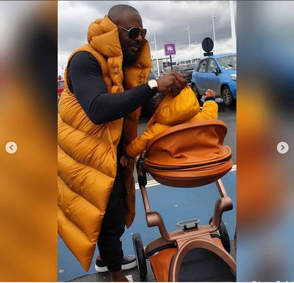 Jim Iyke Steps Out With His Son In Style In Paris (See Photos)