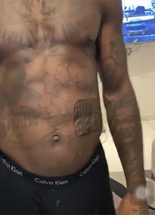 Burna Boy Shows Off His Tattoos 3