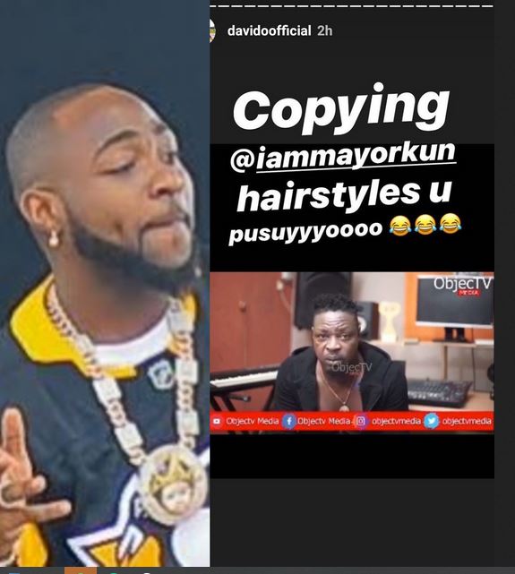 Davido Calls Veteran Rapper, Eedris Abdulkareem A “Pu**y” After He Praised Him As “The Only Odogwu” 1