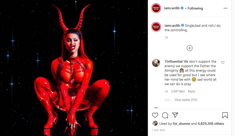 Offset Reacts To Cardi B