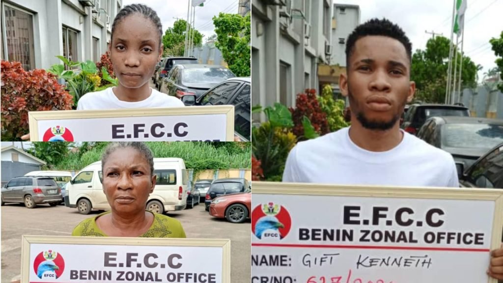 Man, Mother, Girlfriend Jailed For Internet Fraud In Asaba