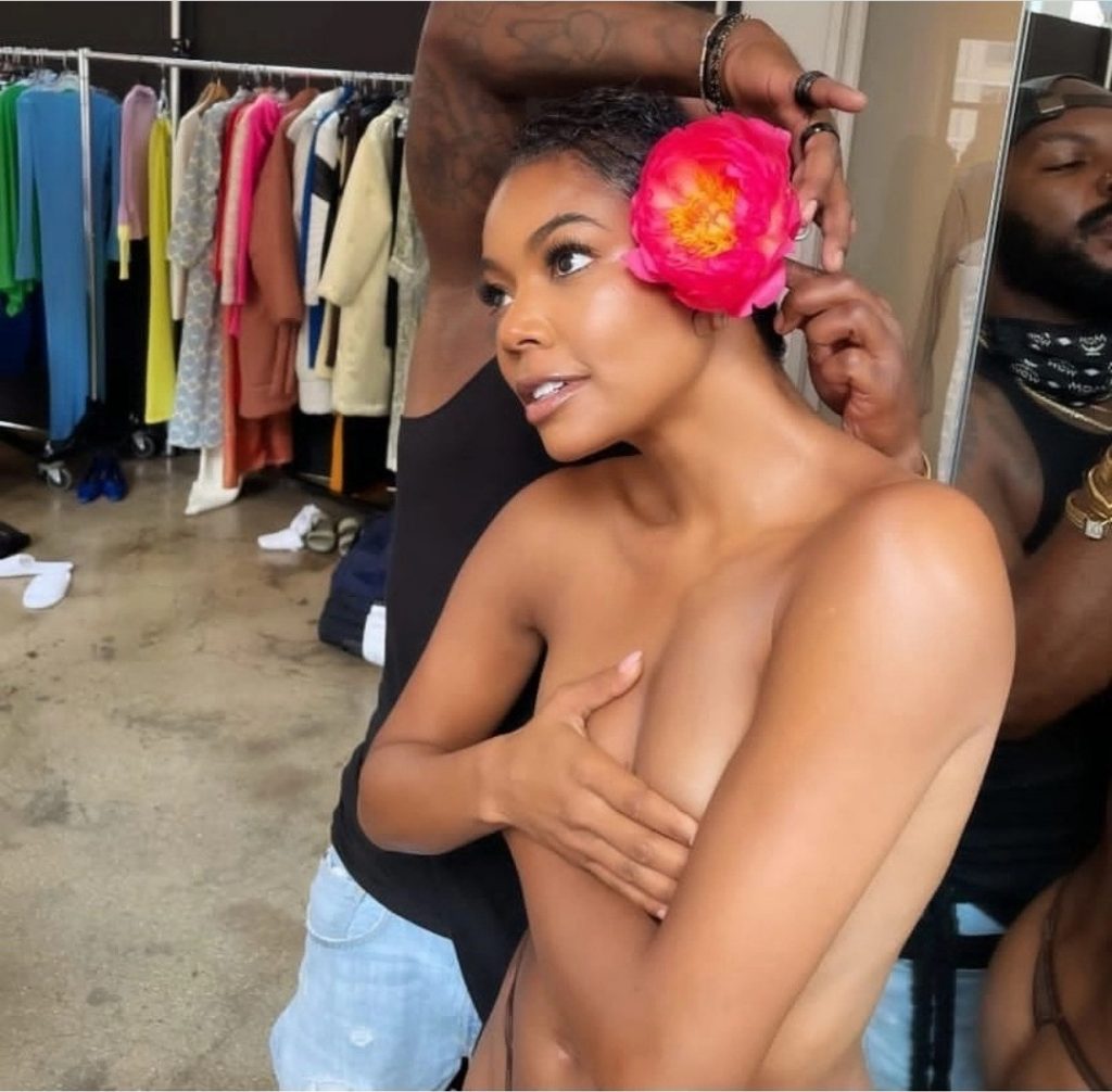 Gabrielle Union Shares Topless Photos While Getting Dressed - 9jaflaver