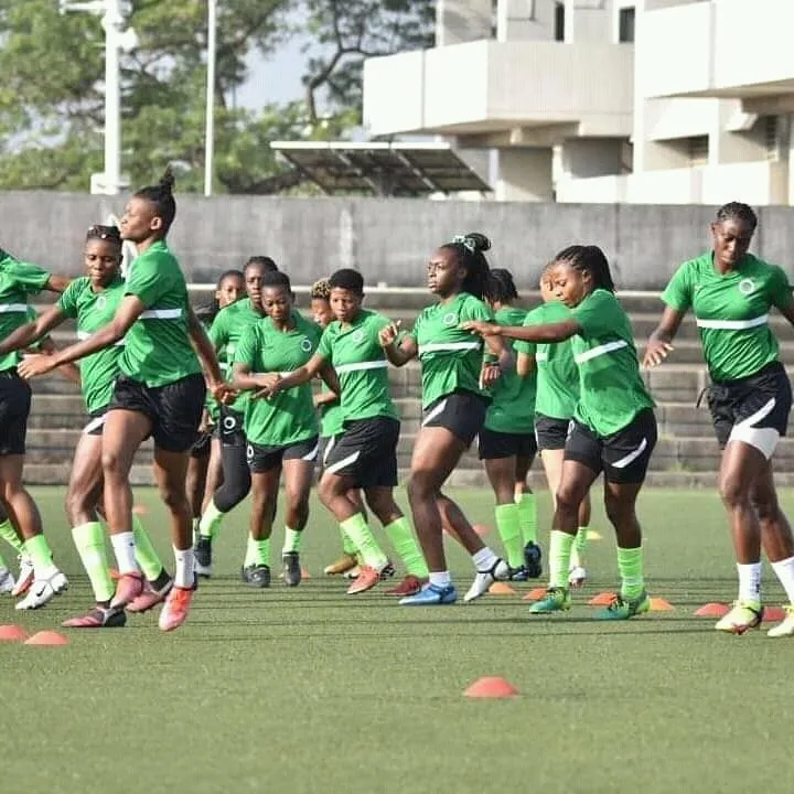 ABC: Super Falcons, Mali Train At MJA As All Is Set For kick-Off « CmaTrends