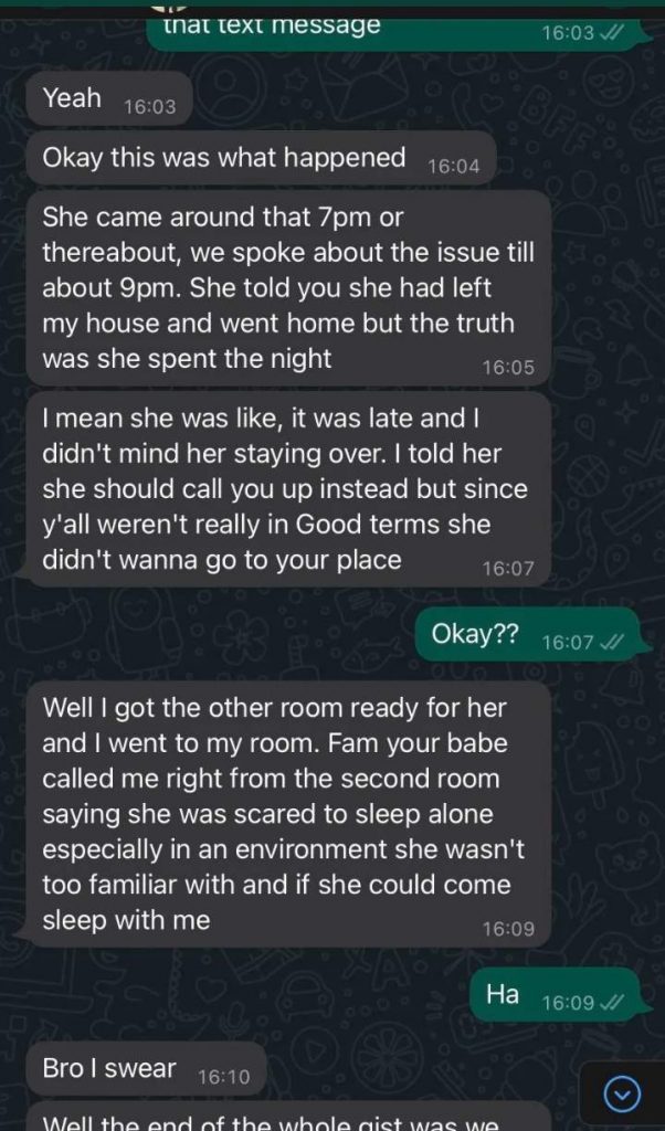 Man Confesses To His Best Friend Before His Wedding Says He Slept With His Wife To Be And Cant Watch Him Marry The Wrong Person 3