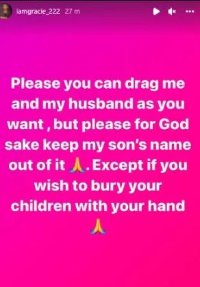 CmaTrends  Yomi Fabiyi’s Wife Lay Curses On Trolls Who Mentioned Her Child Following Rift With Tonto Dike « CmaTrends drag1