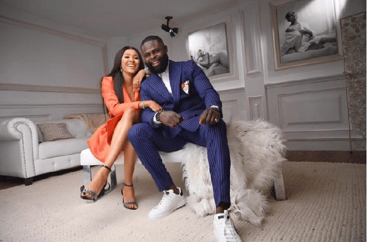 Yomi Casual’s Wife, Grace Reacts To Claim Of Him Being ‘Gay’