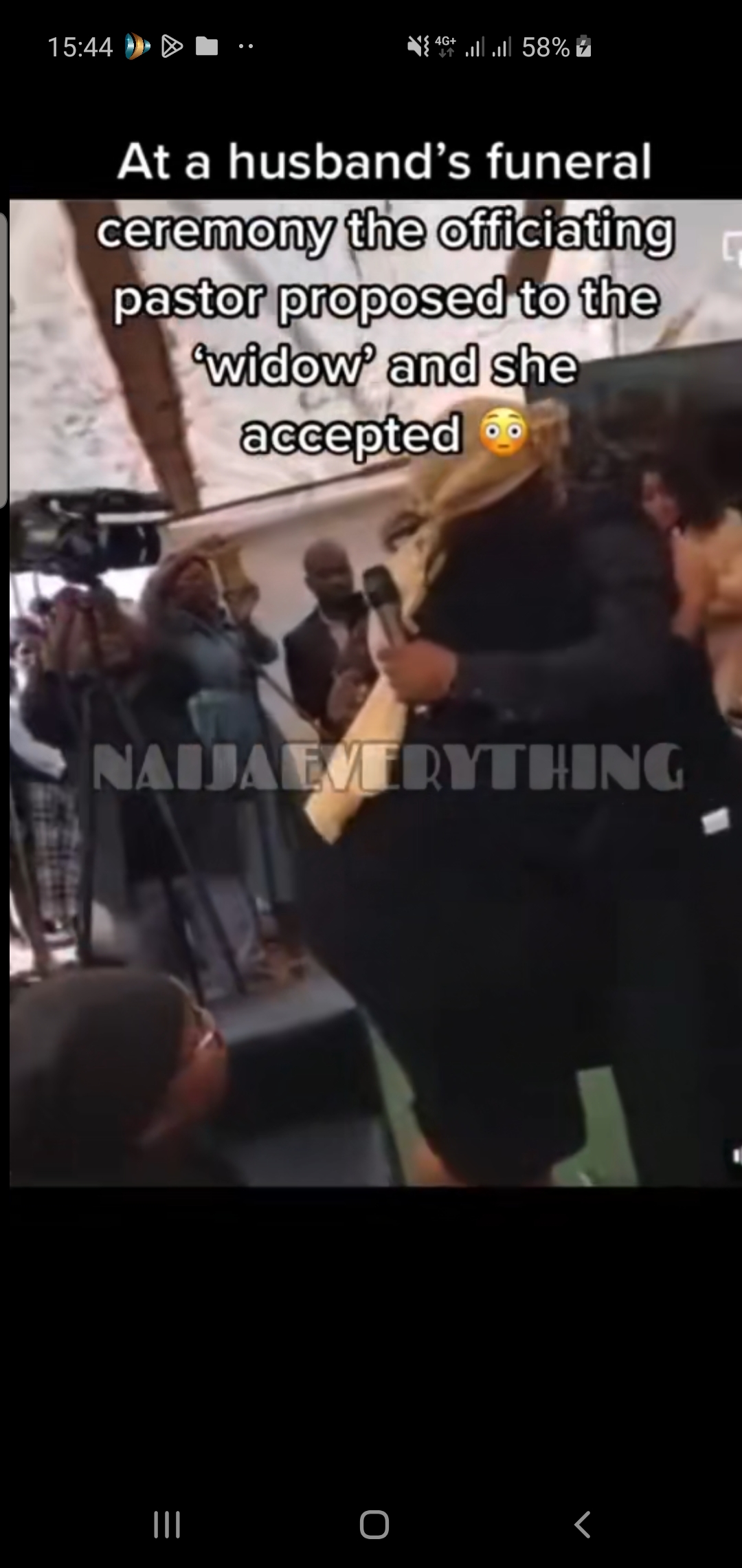 Pastor Proposes To A Widow During Her Husbands Burial And She Accepted Video 