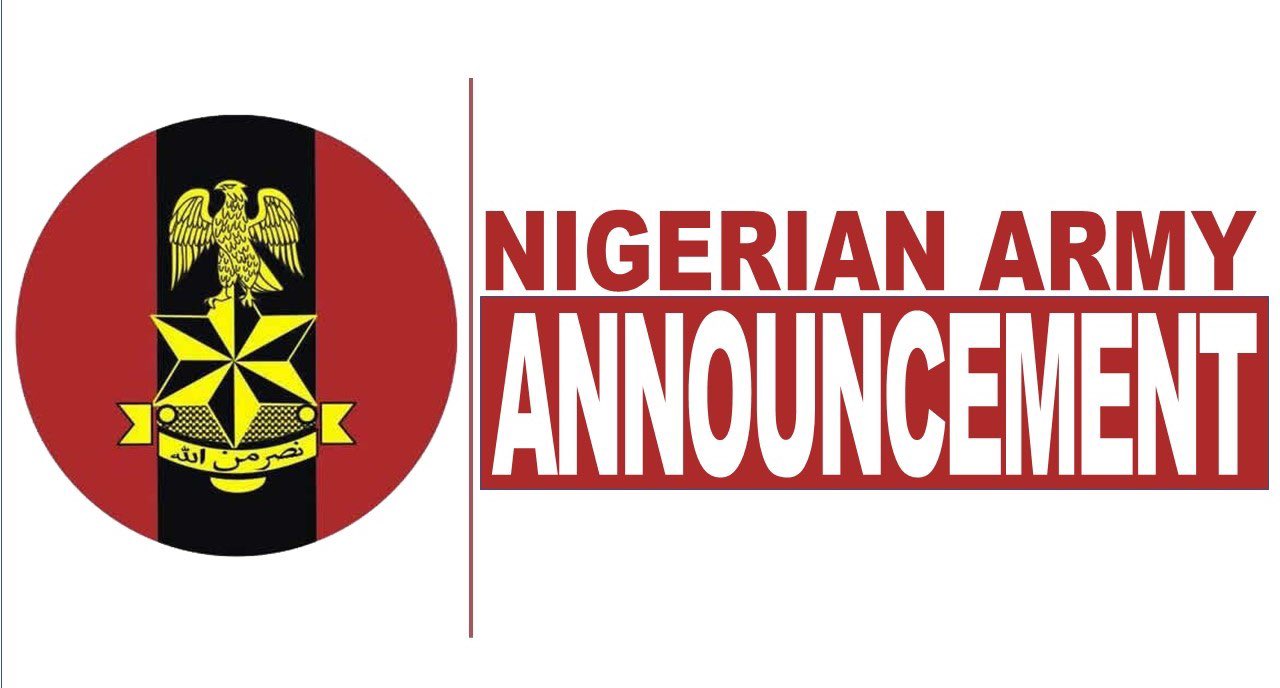 The Nigerian Army has shortlisted the names of successful applicants for the 87 Regular Recruits