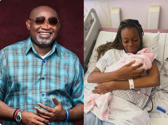 PaulO, becomes a grandfather as his daughter welcomes her first child, a baby  girl - 9jaflaver