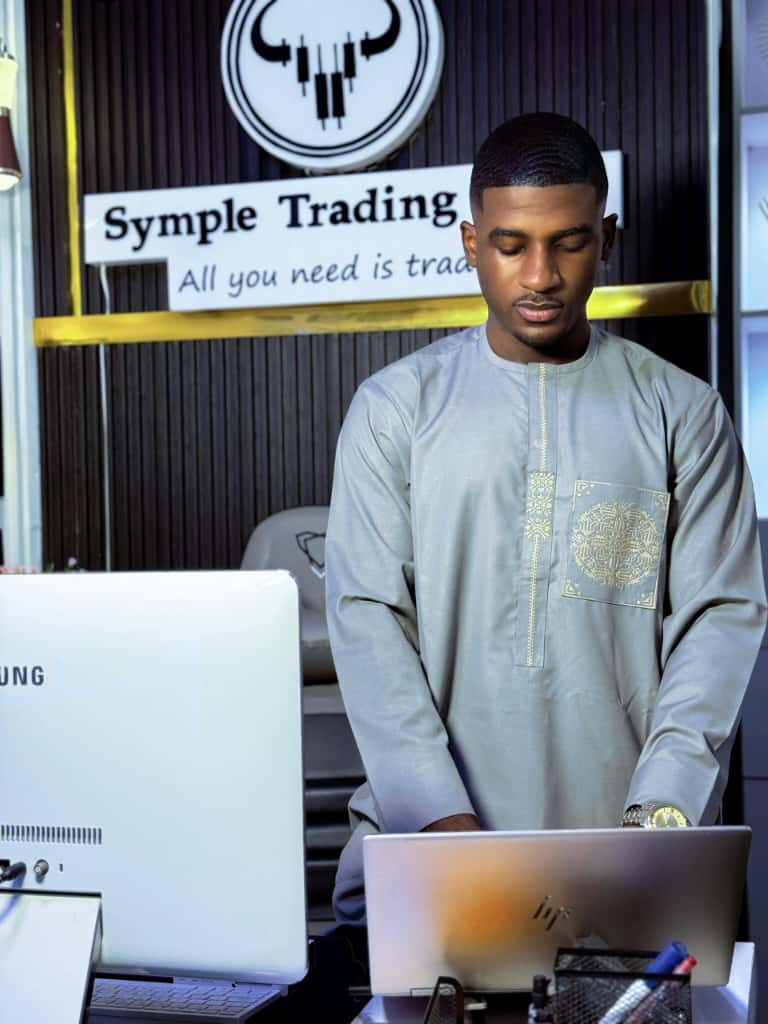 Abubakar Aminu, CEO of Symple Trading Hub