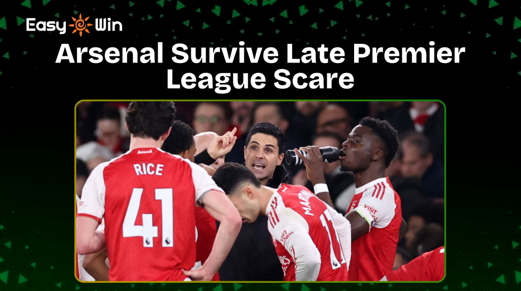 Arsenal Survive Late Premier League Scare - EasyWin
